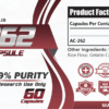 AC-262 (Accadrine), (10mg/capsule) 60 Capsules