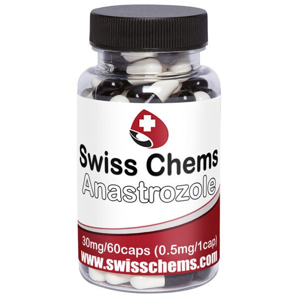 Anastrozole (0.5mg/capsule), 60 Capsules