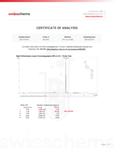 COA GW 501516 Lab Result COA 1 1
