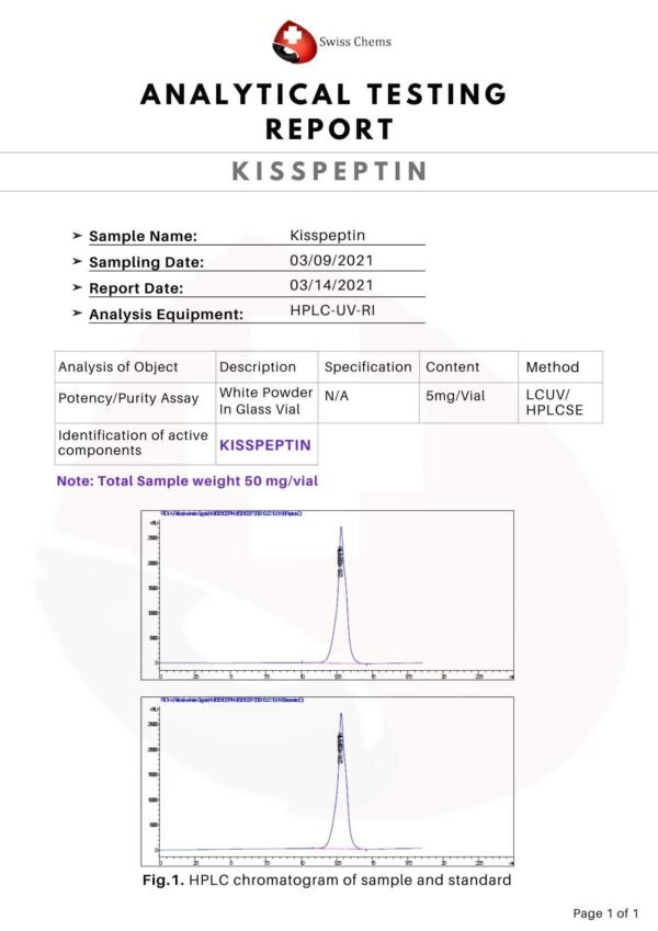 Kisspeptin-10 10mg (1 vial)