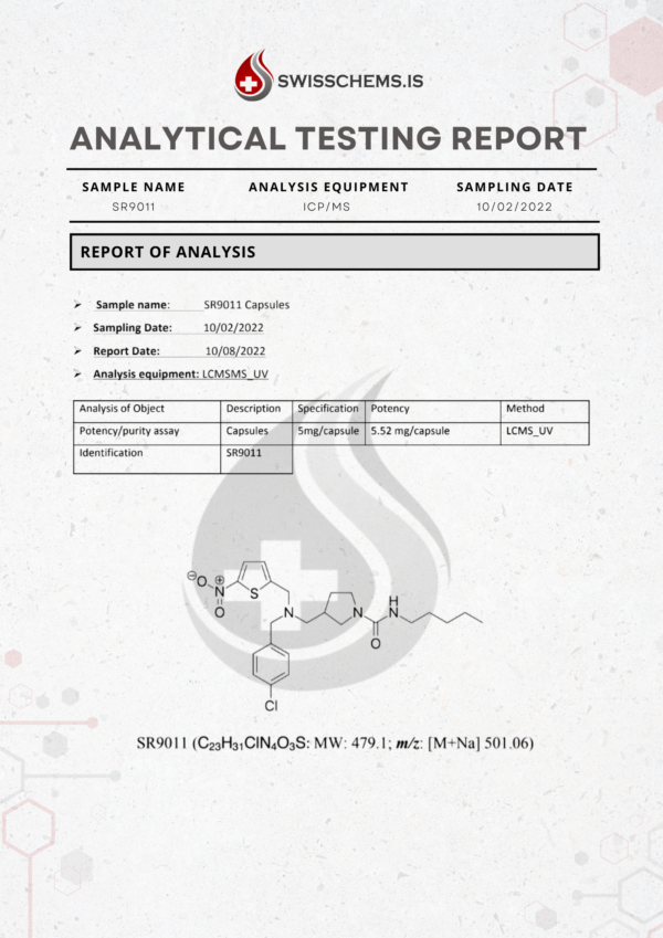 SR-9011 (5mg/capsule), 60 Capsules