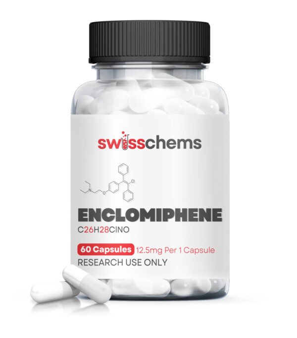 Enclomiphene (12.5mg/capsule), 60 Capsules