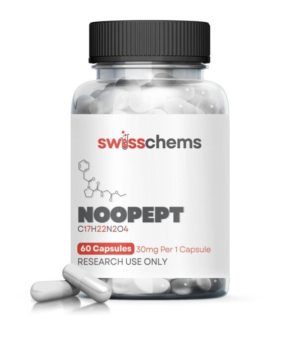 Noopept (Omberacetam), (30mg/capsule), 60 Capsules